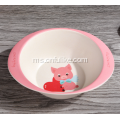 Kartun Haiwan Cute Bowl Binaural Plastik